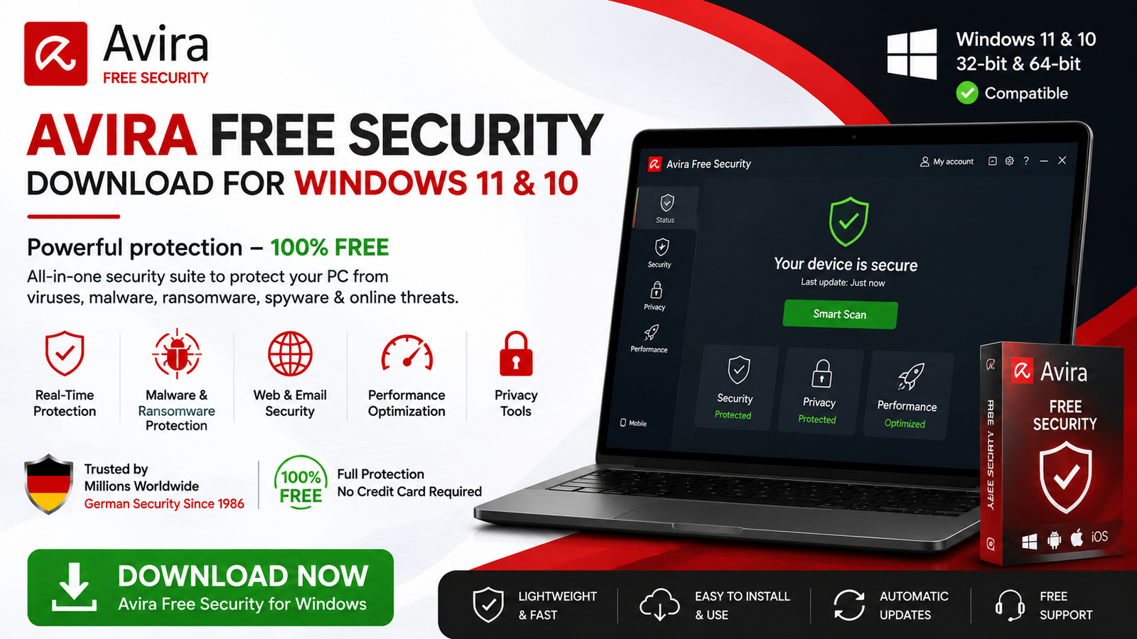 Avira Free Security Download for Windows 11 and 10