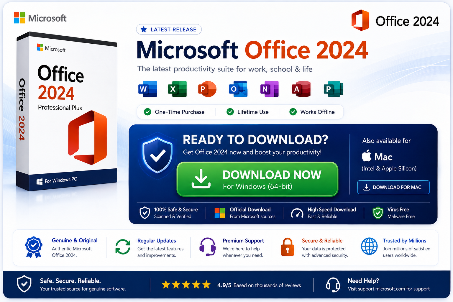 Microsoft Office 2024 Interface Screenshot