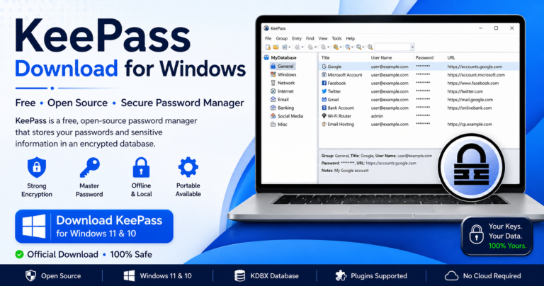 KeePass Download for Windows