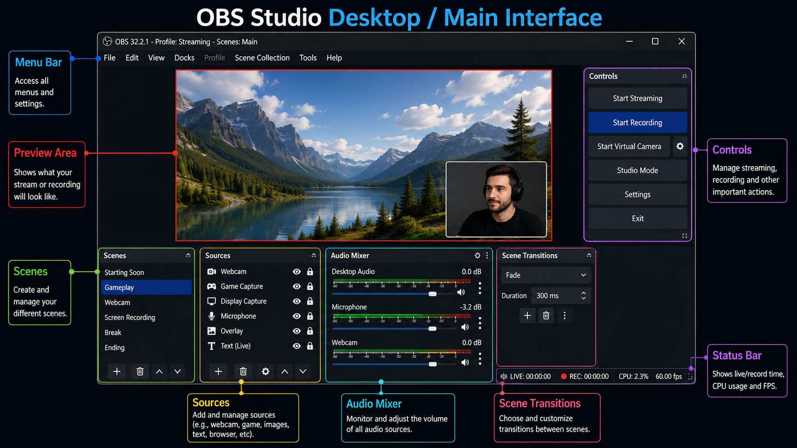 OBS Recording Settings Screenshot