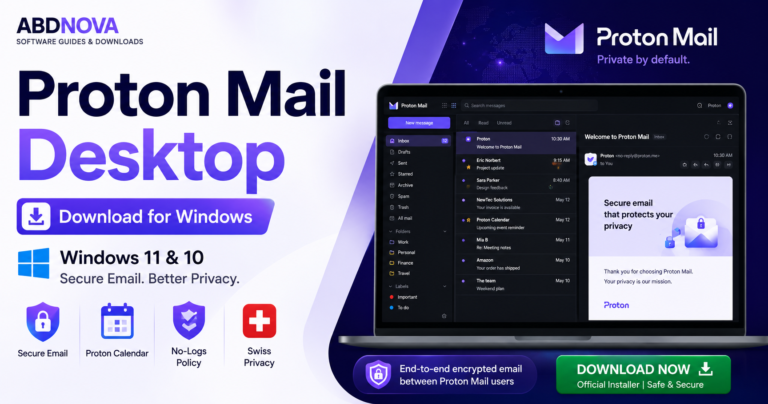 Proton Mail Desktop Download for Windows