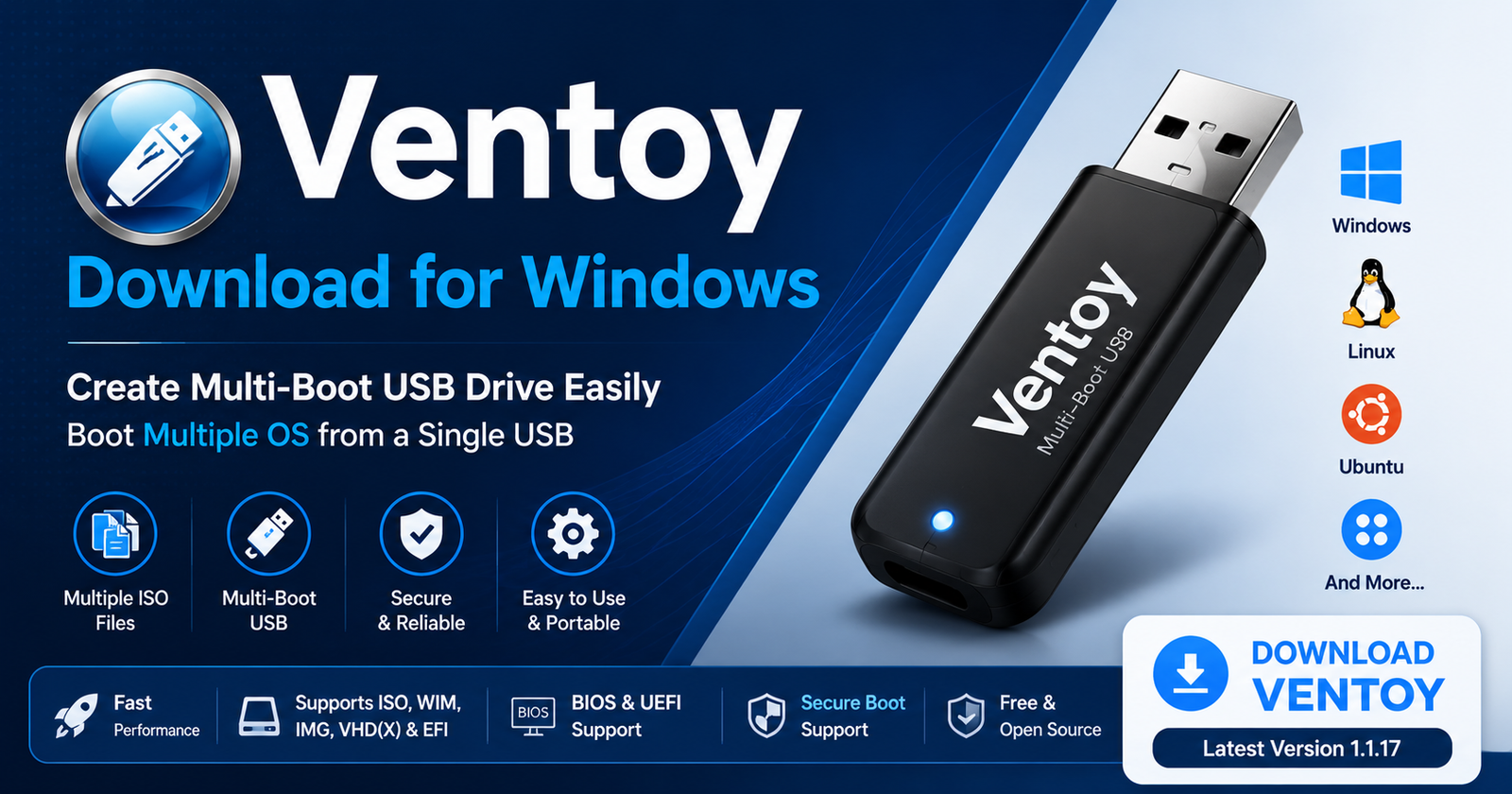 Ventoy Download for Windows