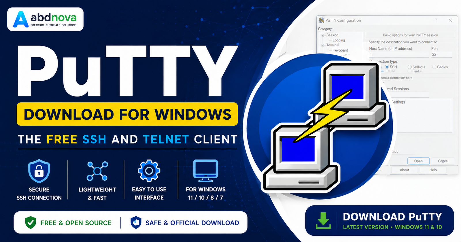 PuTTY Download for Windows