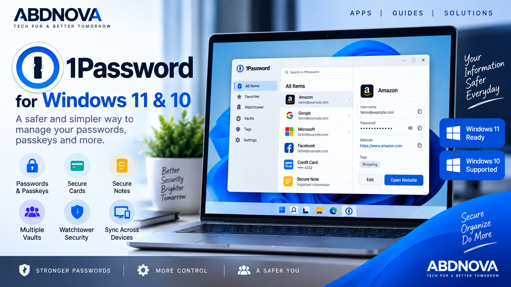 1Password for Windows 11 & 10