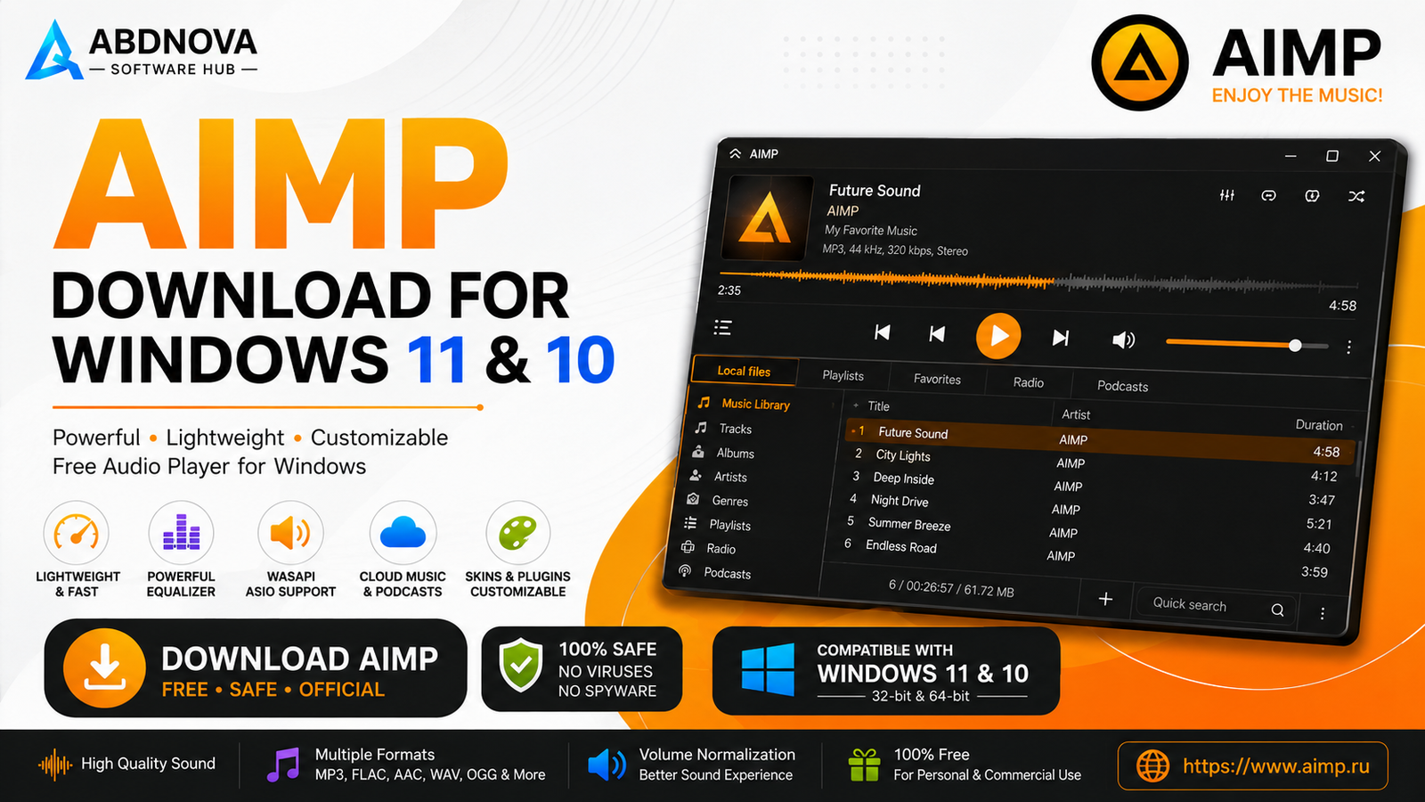 AIMP Download for Windows 11 & 10