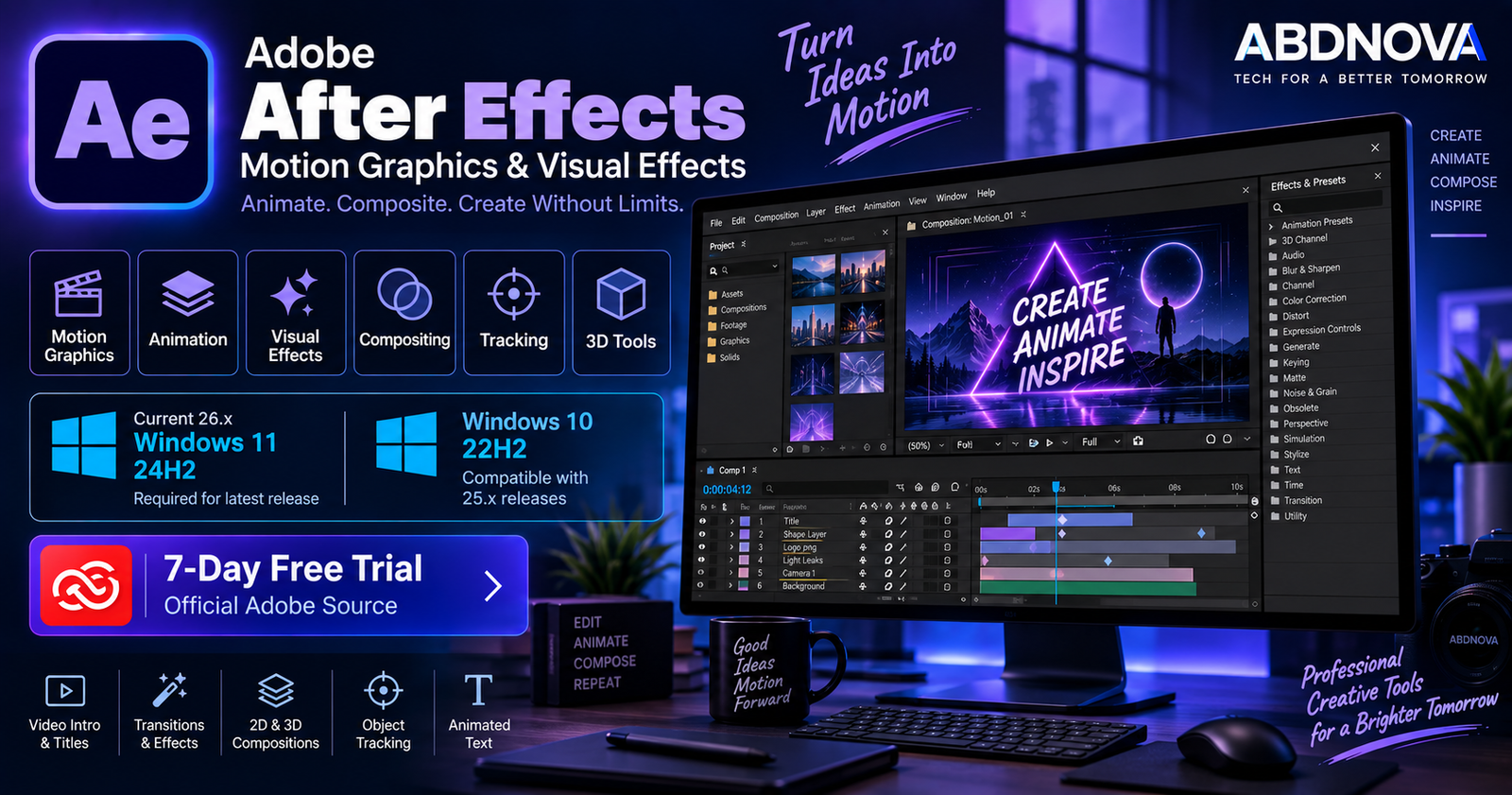 Adobe After Effects Download for Windows