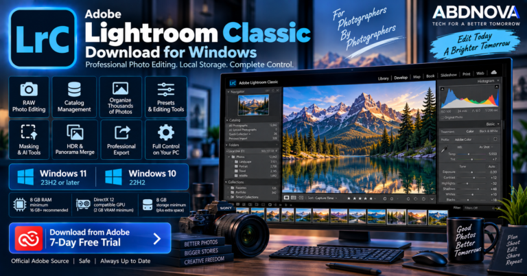 Adobe Lightroom Classic Download for Windows