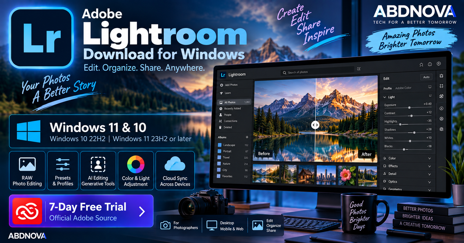 Adobe Lightroom Download for Windows