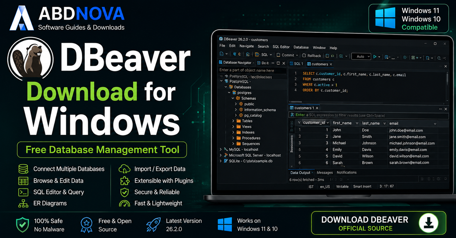 DBeaver Download for Windows