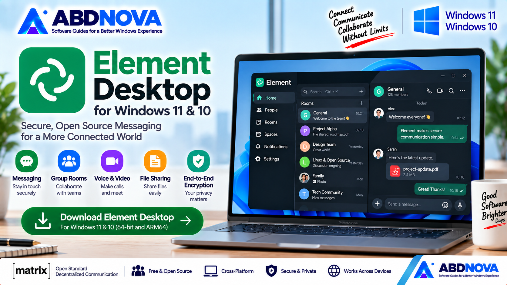 Element Desktop for Windows 11 & 10