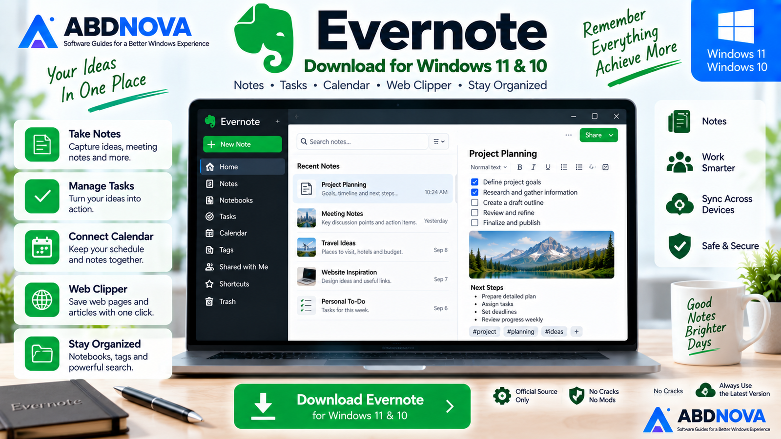 Evernote Download for Windows 11 & 10