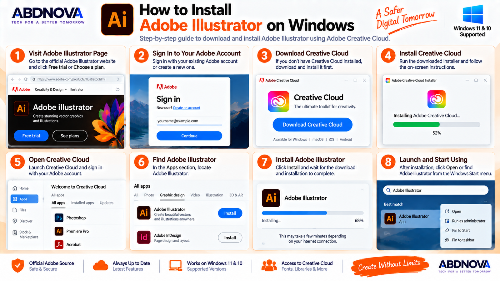 How to Install Adobe Illustrator on Windows