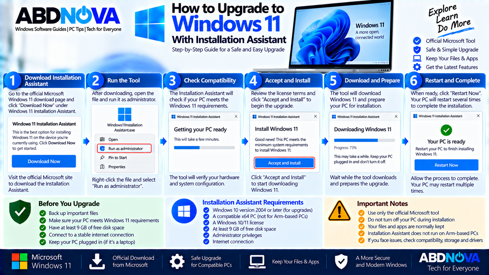 How to Upgrade to Windows 11 With Installation Assistant