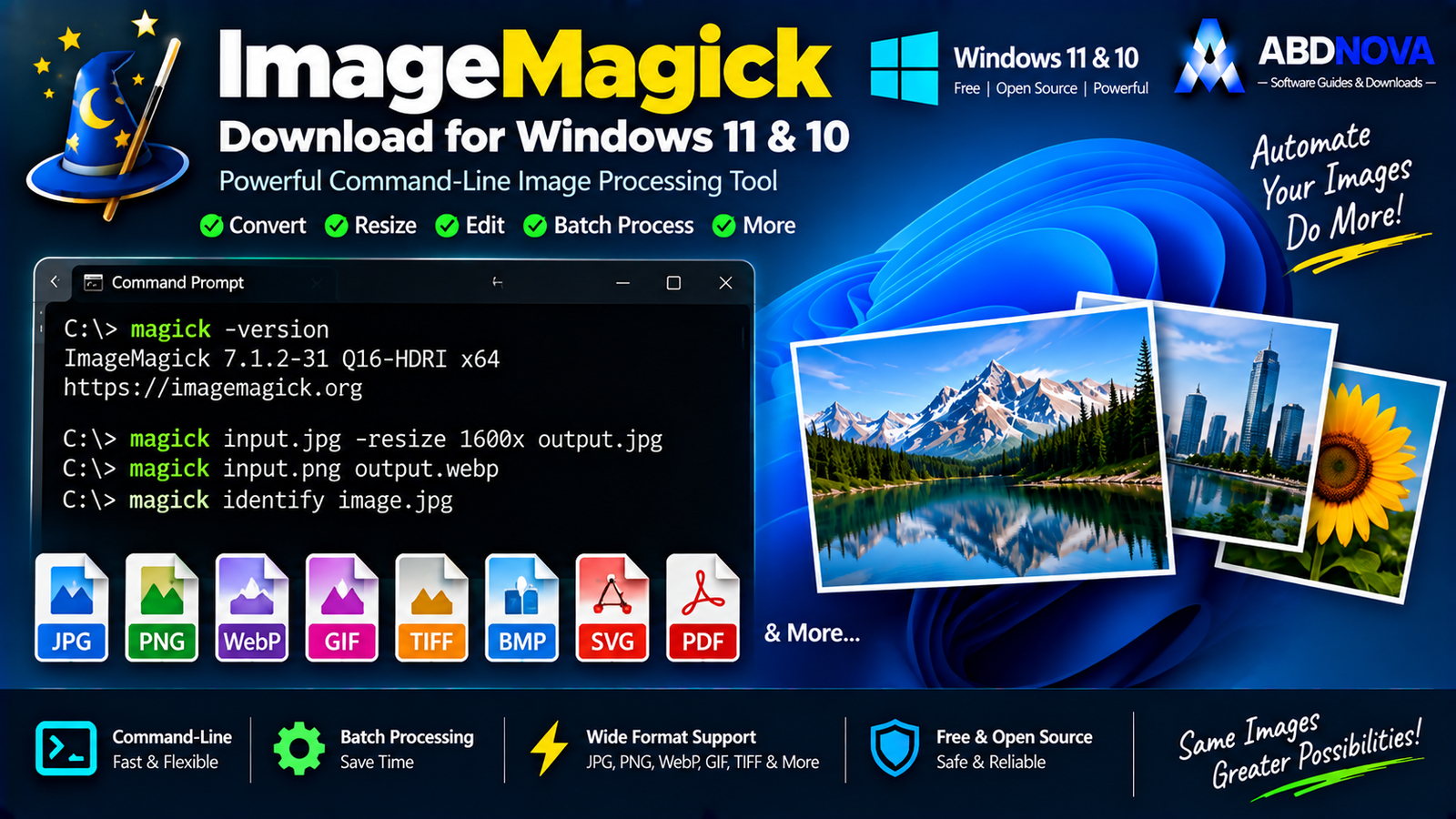 ImageMagick Download for Windows 11 & 10