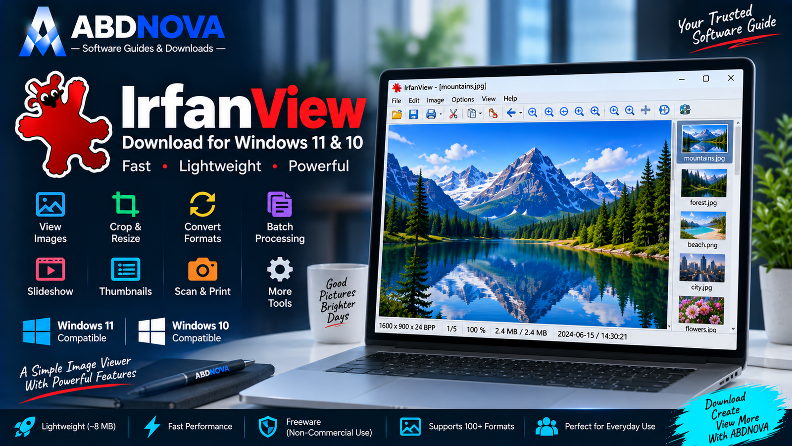 IrfanView Download for Windows 11 & 10