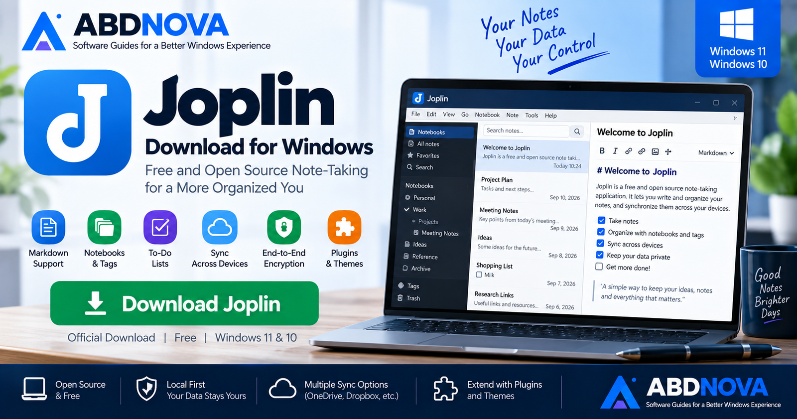 Joplin Download for Windows