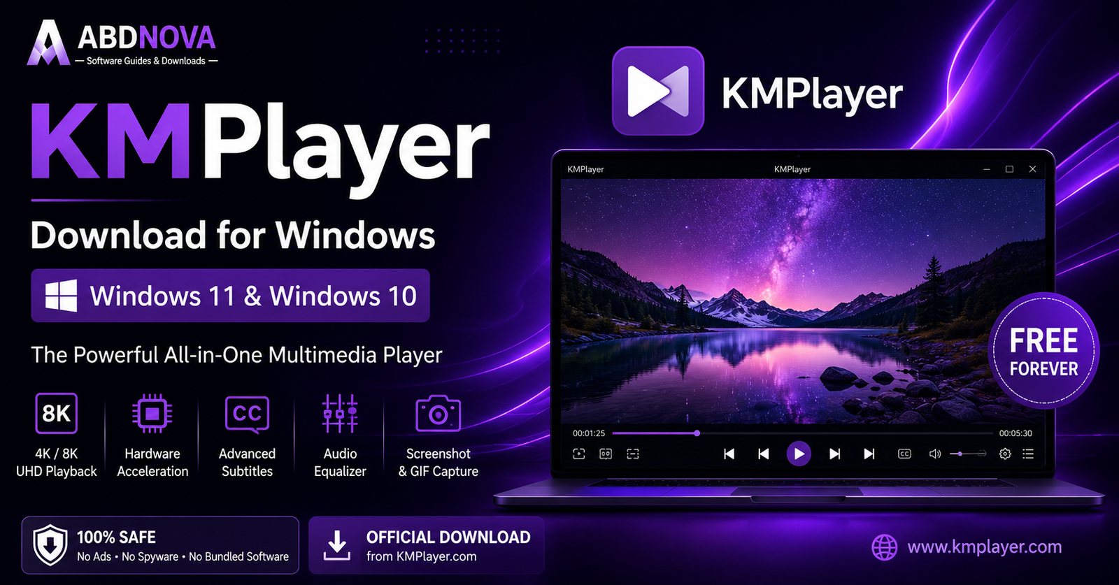 KMPlayer Download for Windows