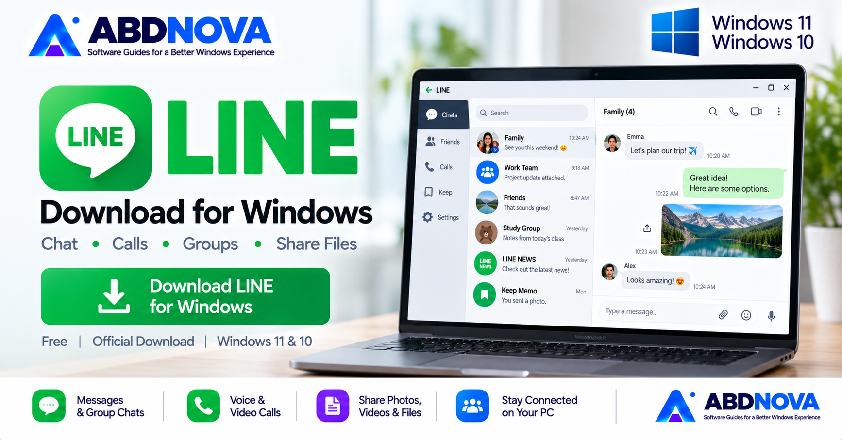 LINE Download for Windows