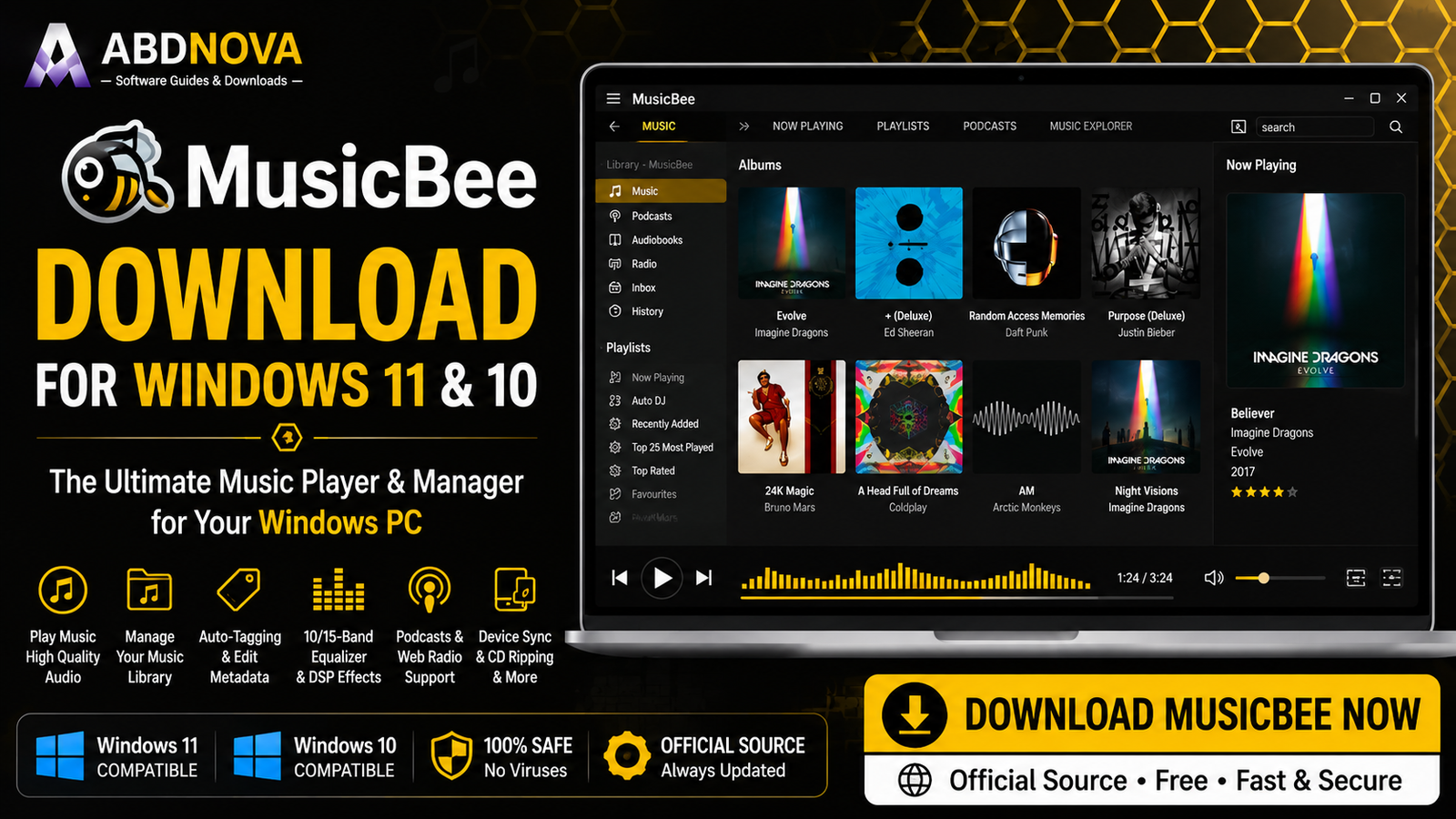 MusicBee Download for Windows 11 & 10
