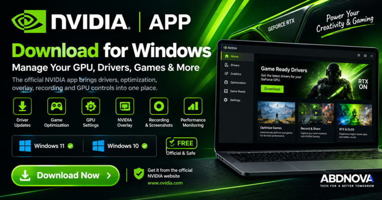 NVIDIA App Download for Windows