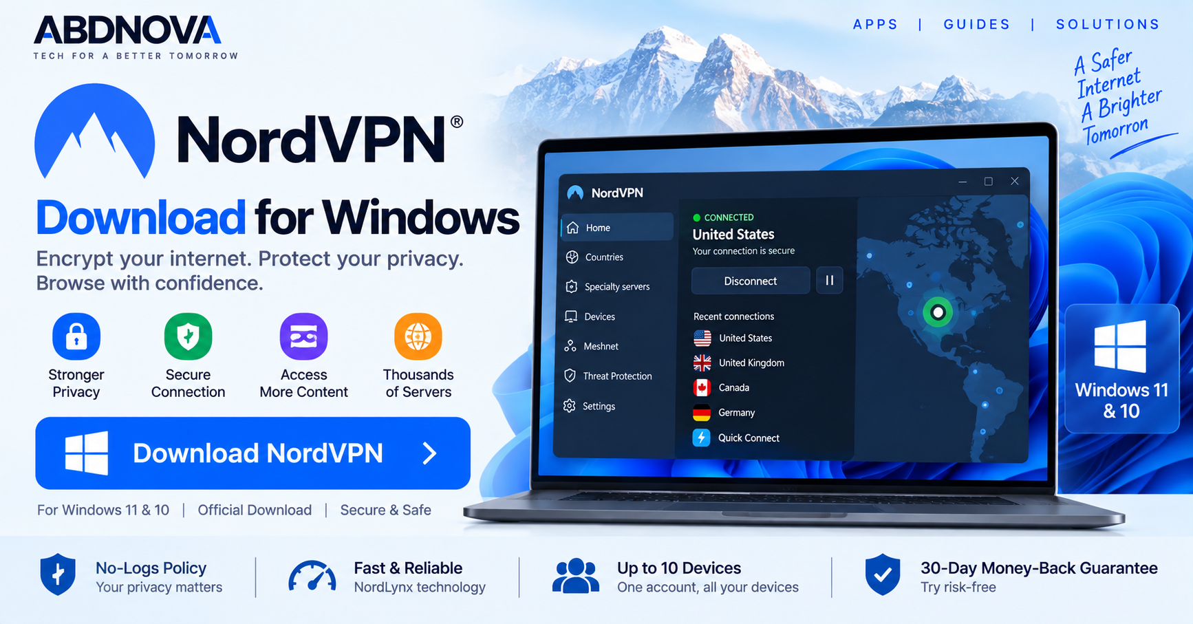 NordVPN Download for Windows