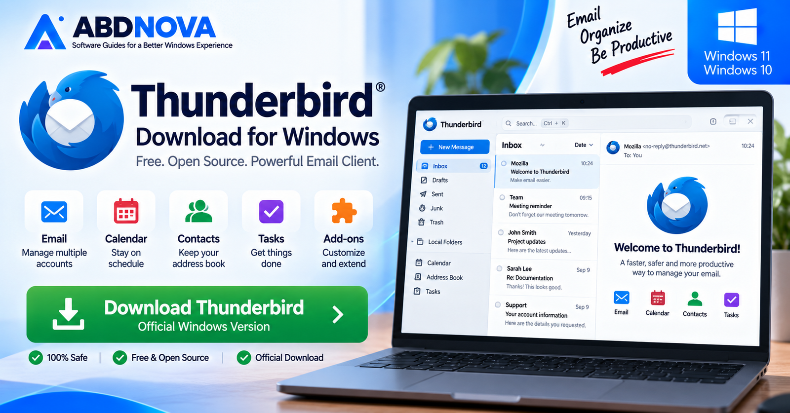 Thunderbird Download for Windows