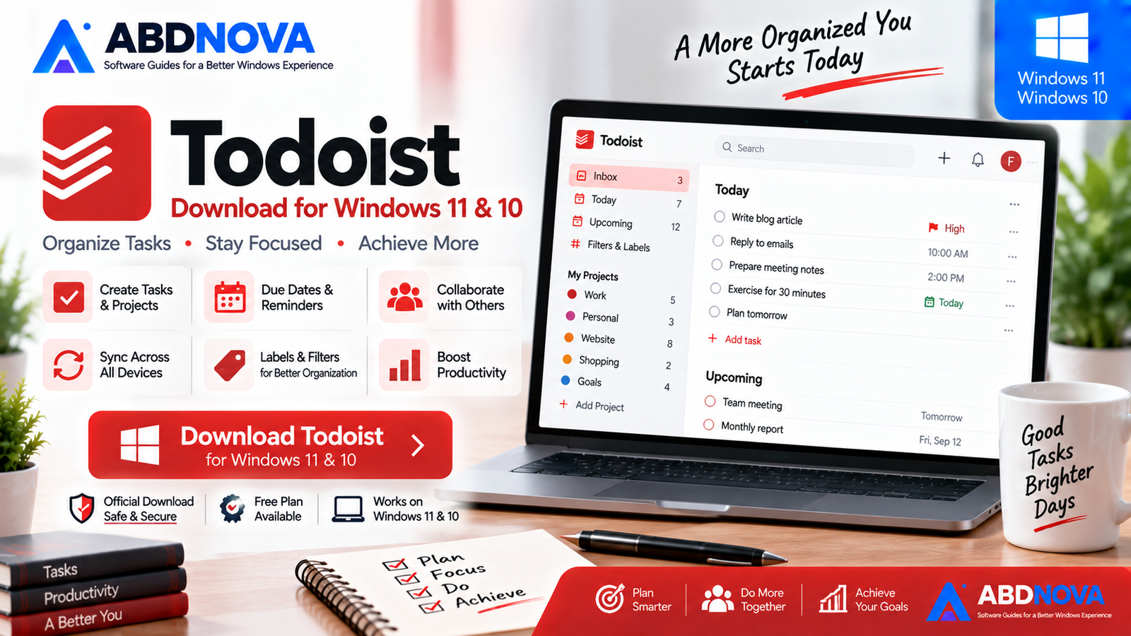 Todoist Download for Windows 11 & 10
