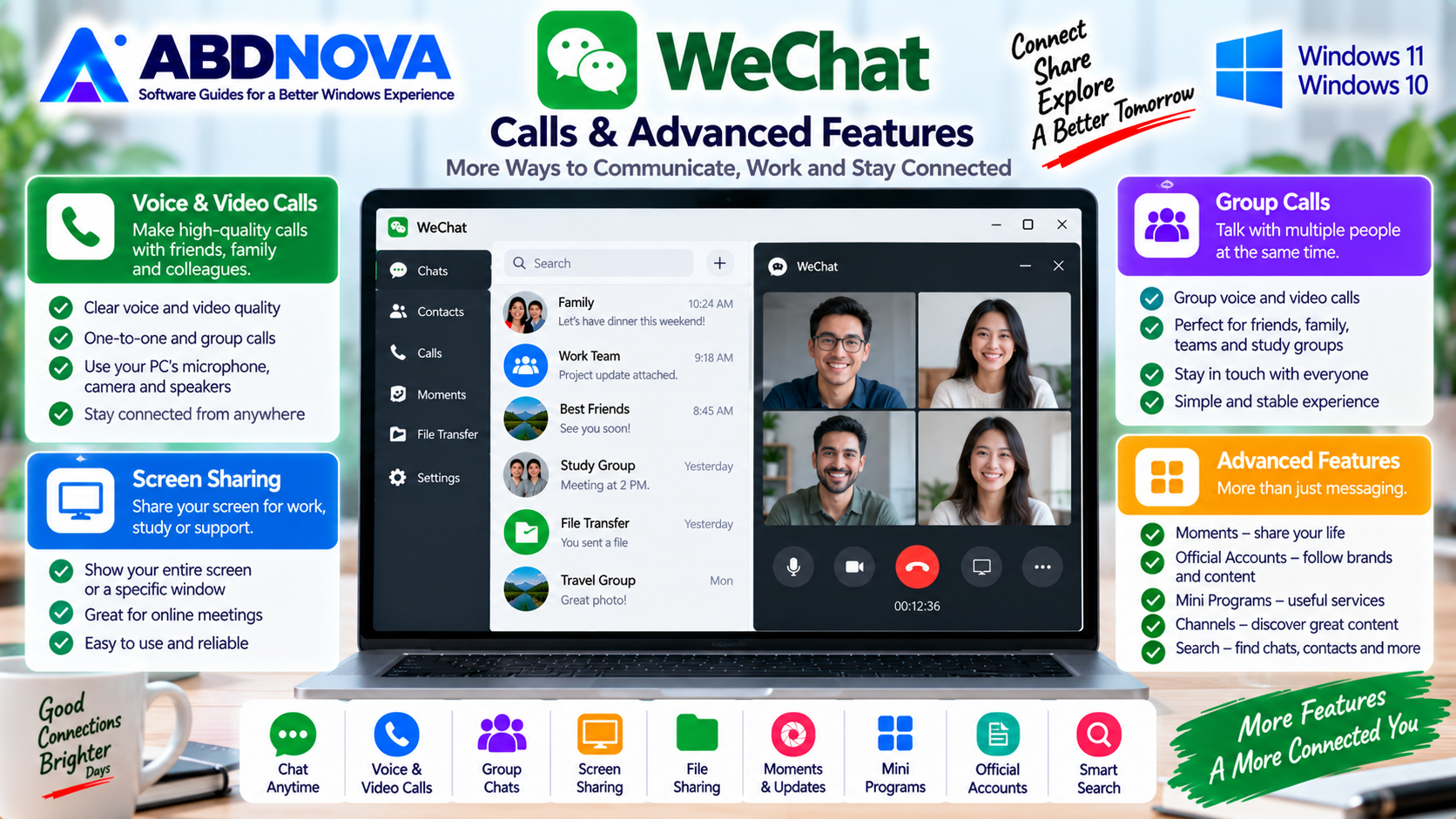 WeChat Calls and Advanced Features