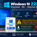 Windows 10 22H2 Download ISO Historical and EOL Notice