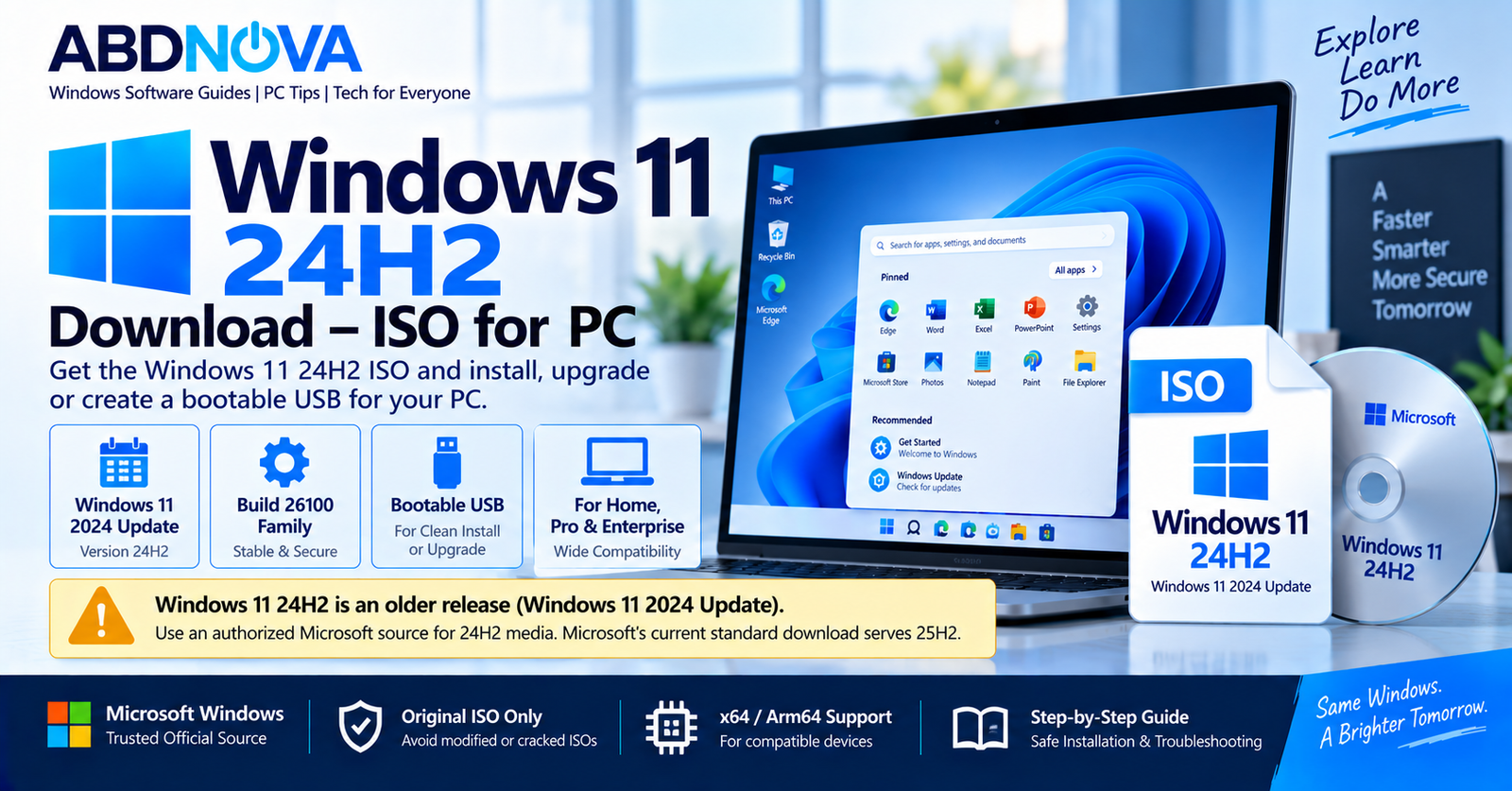 Windows 11 24H2 Download ISO for PC
