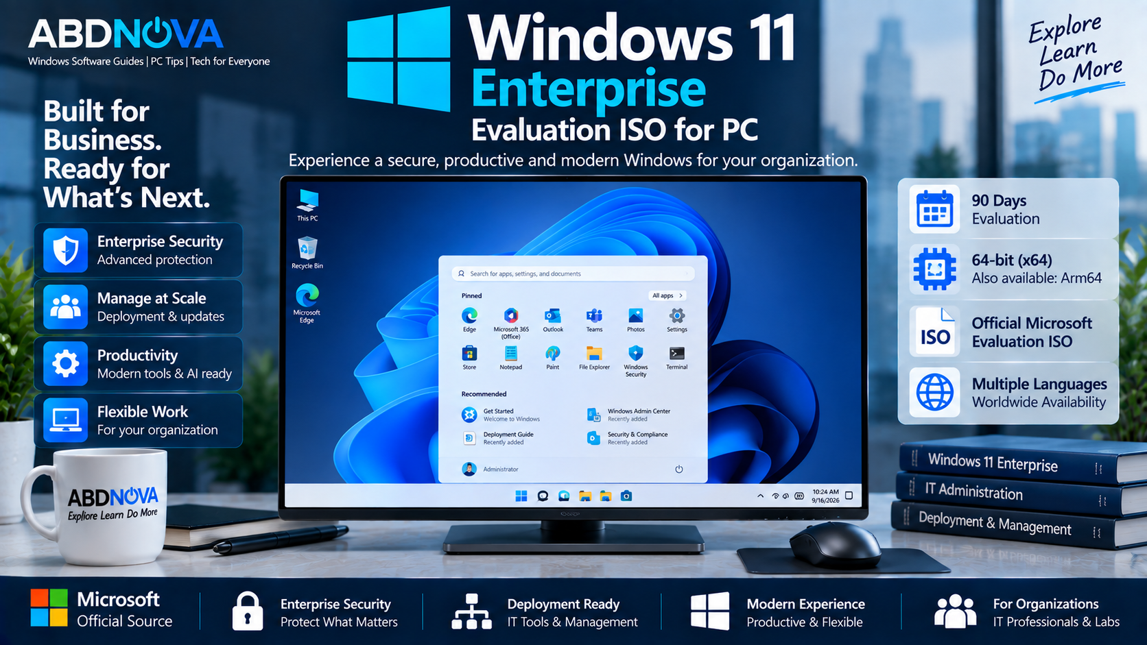 Windows 11 Enterprise Evaluation ISO for PC