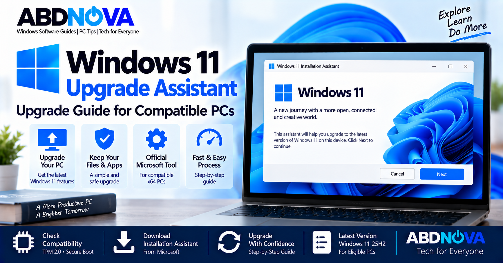 Windows 11 Upgrade Assistant Upgrade Guide for Compatible PCs