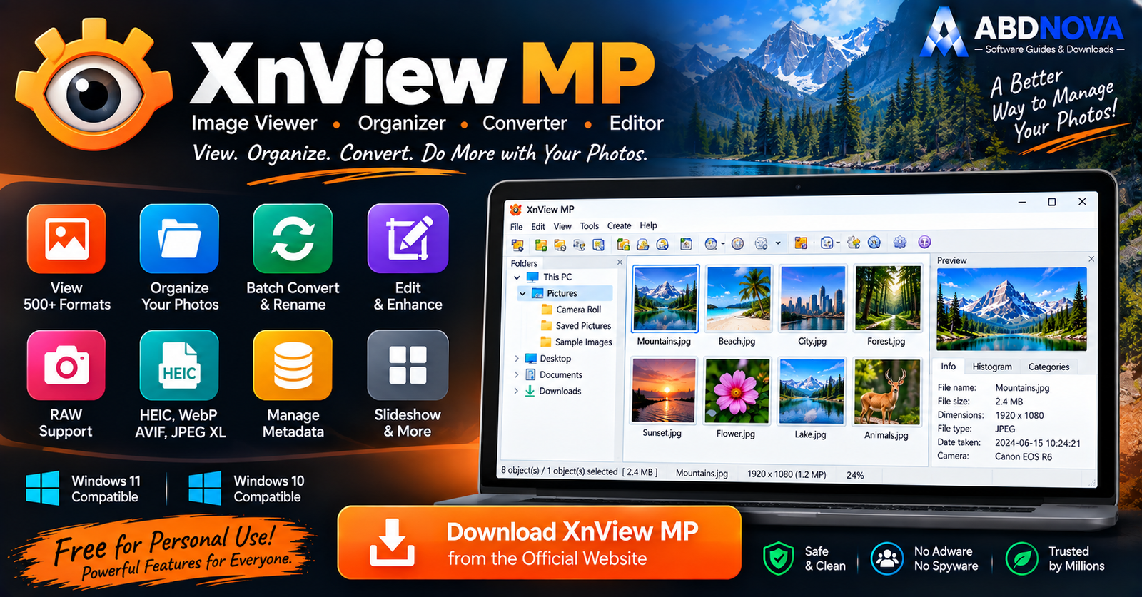 XnView MP Download for Windows