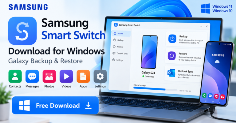 Samsung Smart Switch Download for Windows Galaxy Backup and Restore
