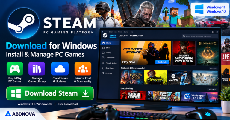 Steam Download for Windows Install and Manage PC Games